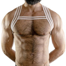 Cargar imagen en el visor de la galería, Arnes Geometrisch Wit Alepadron
